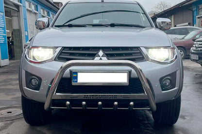 Bull Bar WT004 Stainless Steel for Mitsubishi L200 2006-2015 - image 2