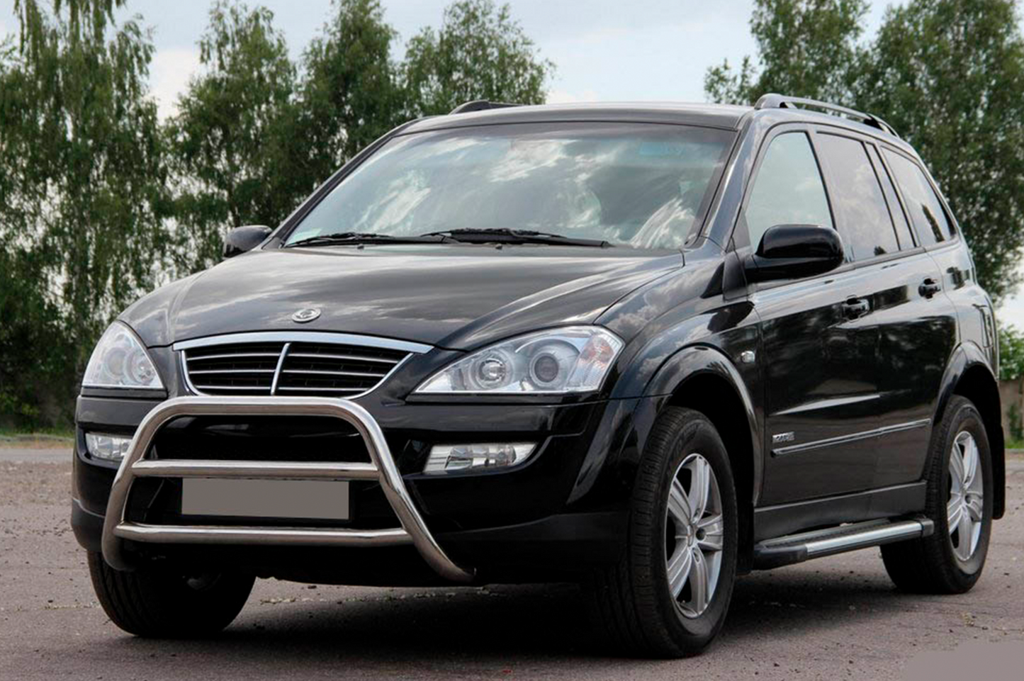 Bull Bar WT022 Stainless Steel for SsangYong Kyron 2005-2014 - image 1