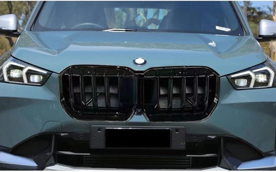 Kidney Grilles 1 Bar (matte black) for BMW X1/iX1 (U11) 2022- - image 1