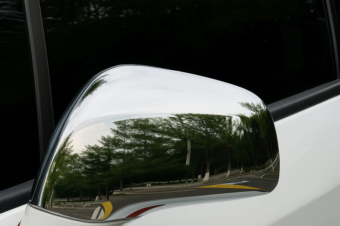 Mirror Covers Libao (2 pcs, plastic) for Opel Mokka 2012-2021 - image 1