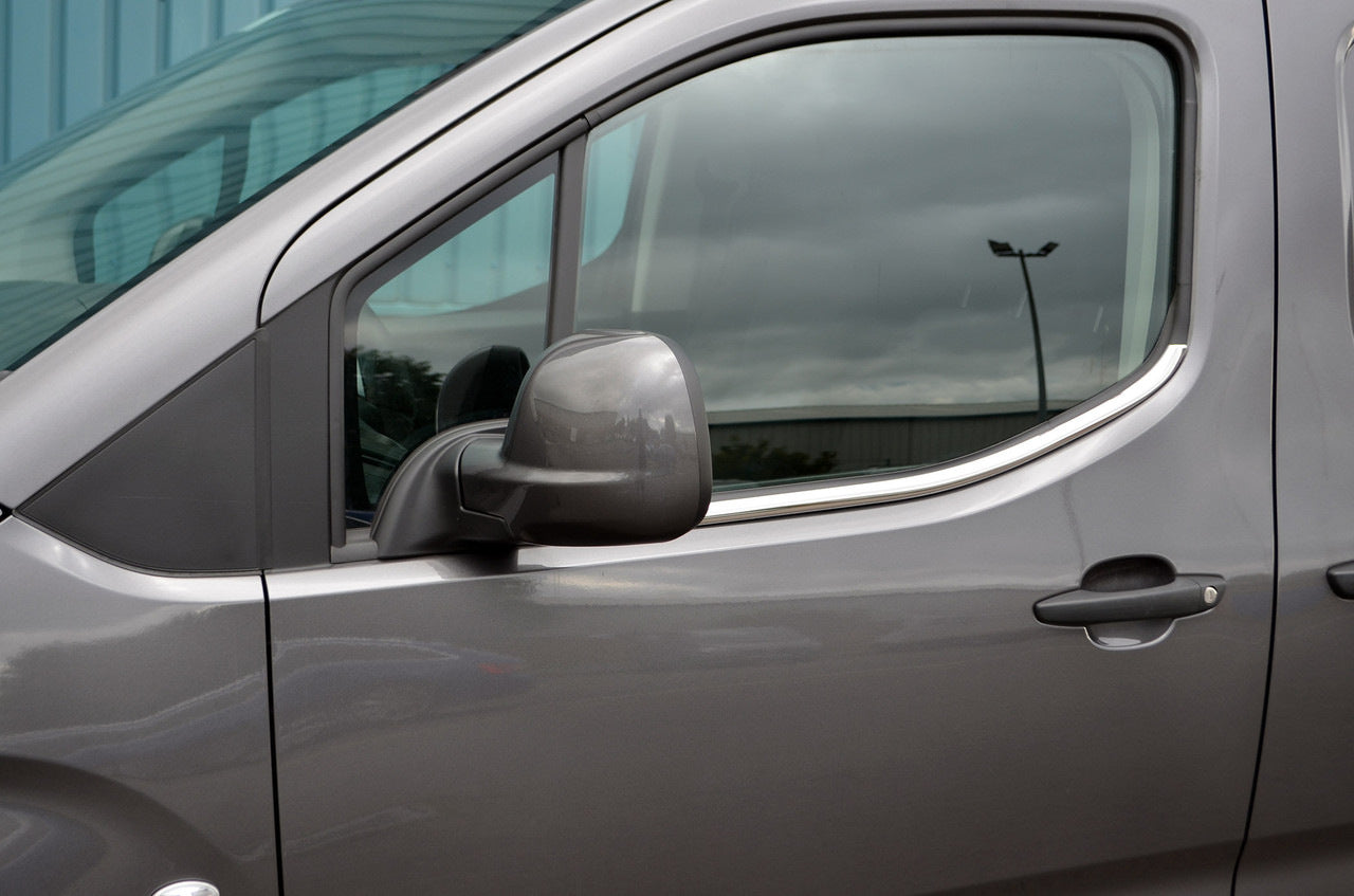 Window Trim Omsa Line (2 pcs, Stainless Steel) for Opel Combo 2019- - image 5