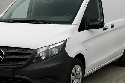 Black Mirror Covers (Stainless Steel) for Mercedes Vito/V-class W447 2014- - image 1