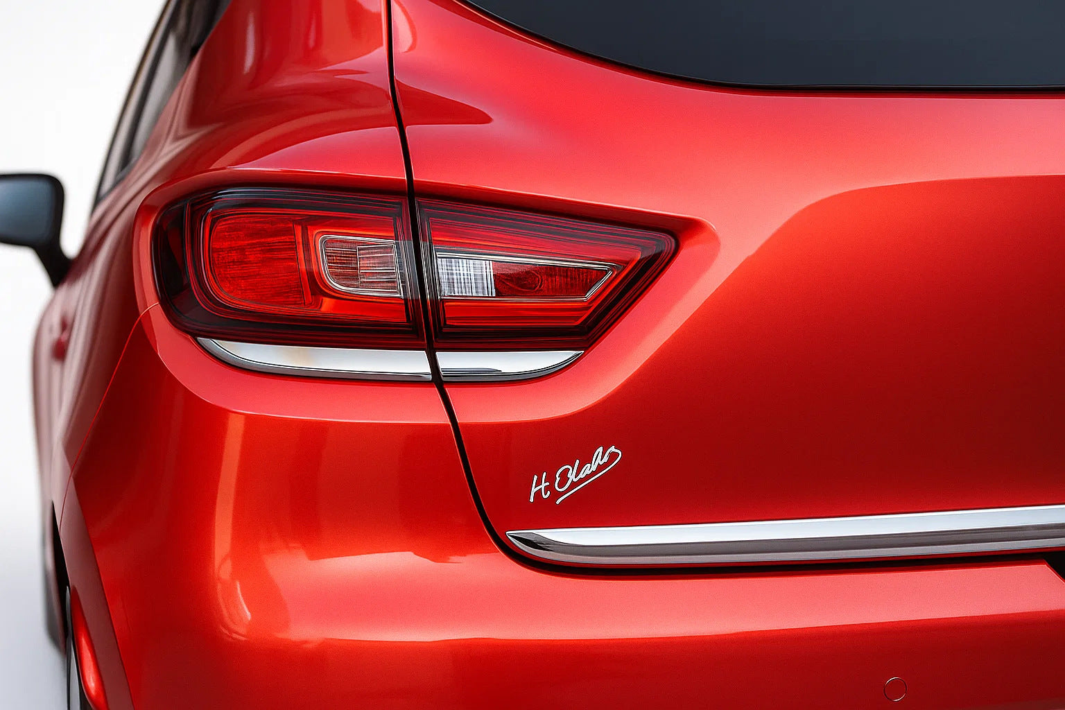 Tail Light Covers (2 pcs, Black Chrome) for Renault Clio IV 2012-2019 - image 3