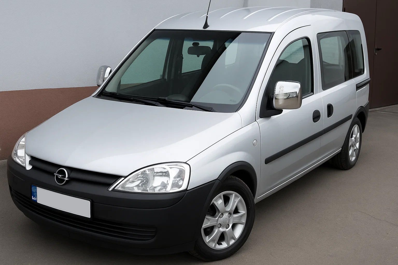 Mirror Covers (2 pcs, Plastic) for Opel Combo 2002-2012 - image 1