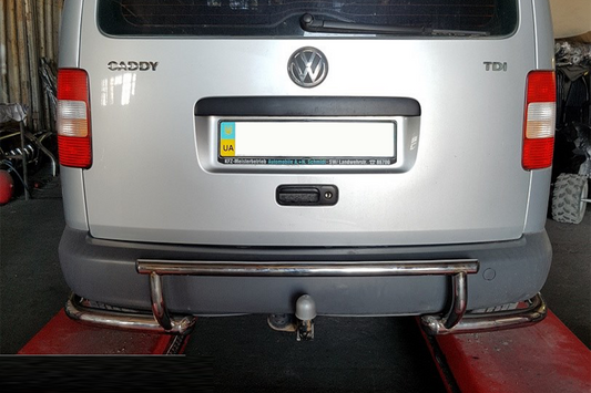 Rear Bar AK003-3 (2 pcs, stainless steel) for Volkswagen Caddy 2004-2010 - image 2