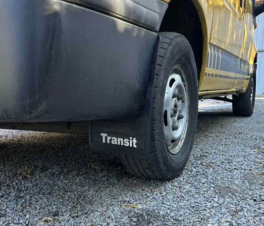 Rear mud flaps (2 pieces) Direct for Ford Transit 2000-2014 - Reelken Auto