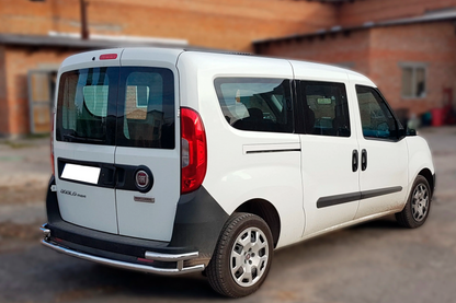 Rear Bar AK005/2-Double (Stainless Steel) for Fiat Doblo II 2010-2022 - image 1