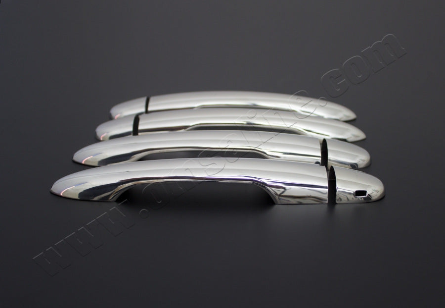 Chrome Door Handle Covers (4 pcs, Stainless Steel) for Renault Megane II 2004-2009 - image 5