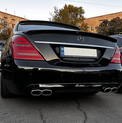 Nozzles for the AMG S65 muffler for Mercedes S-class W221 - Reelken Auto