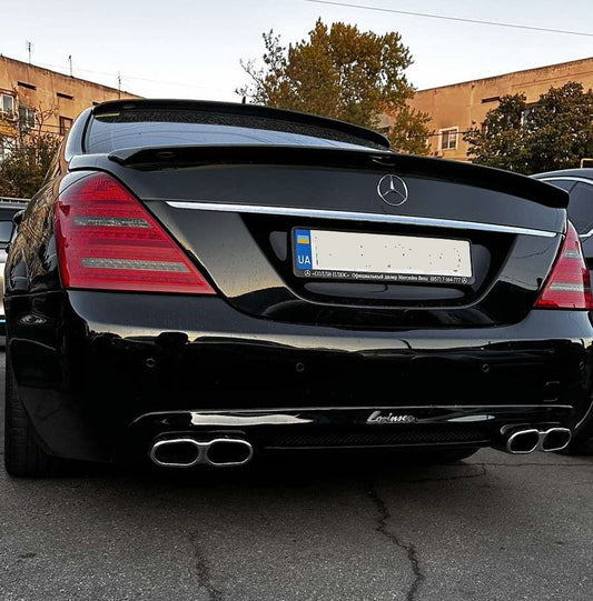 Exhaust Tips AMG S65 for Mercedes S-сlass W221 2005-2013 - image 2