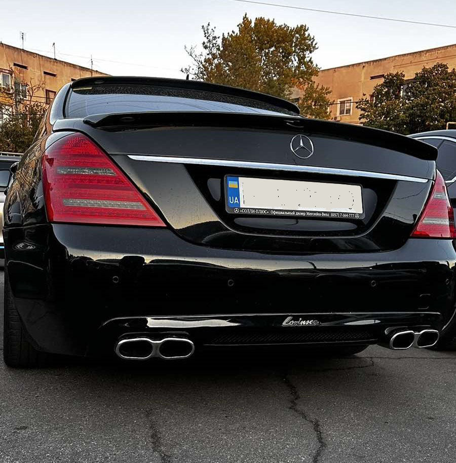 Exhaust Tips AMG S65 for Mercedes S-сlass W221 2005-2013 - image 2