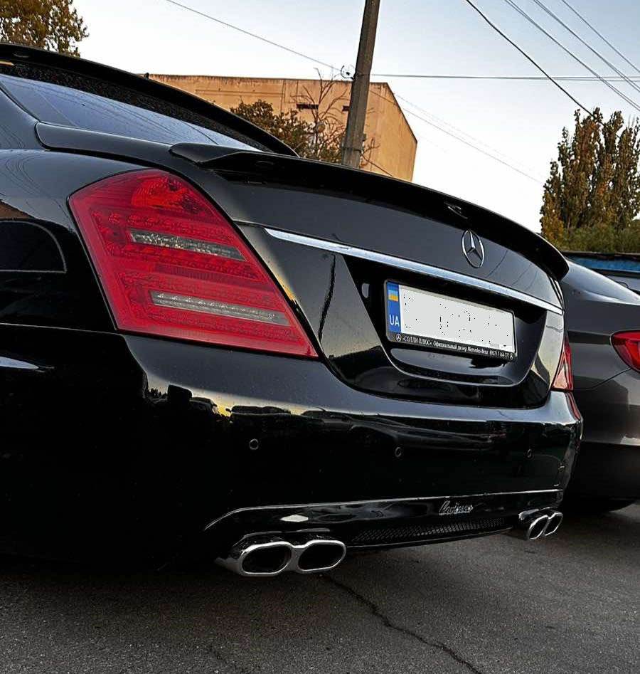 Nozzles for the AMG S65 muffler for Mercedes S-class W221 - Reelken Auto