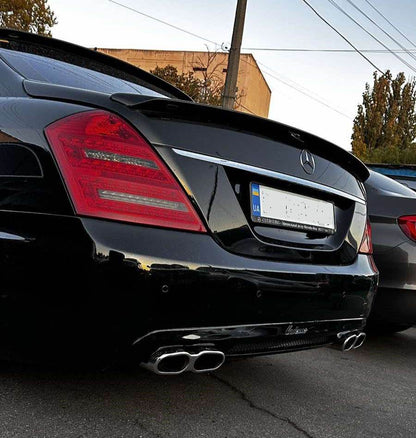 Nozzles for the AMG S65 muffler for Mercedes S-class W221 - Reelken Auto