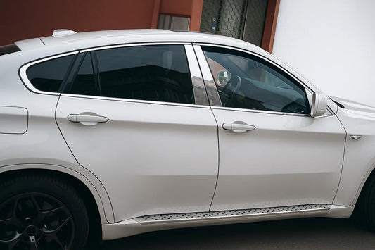 Full Window Trim Stainless Steel (10 pcs) for BMW X6 E-71 2008-2014 - image 1