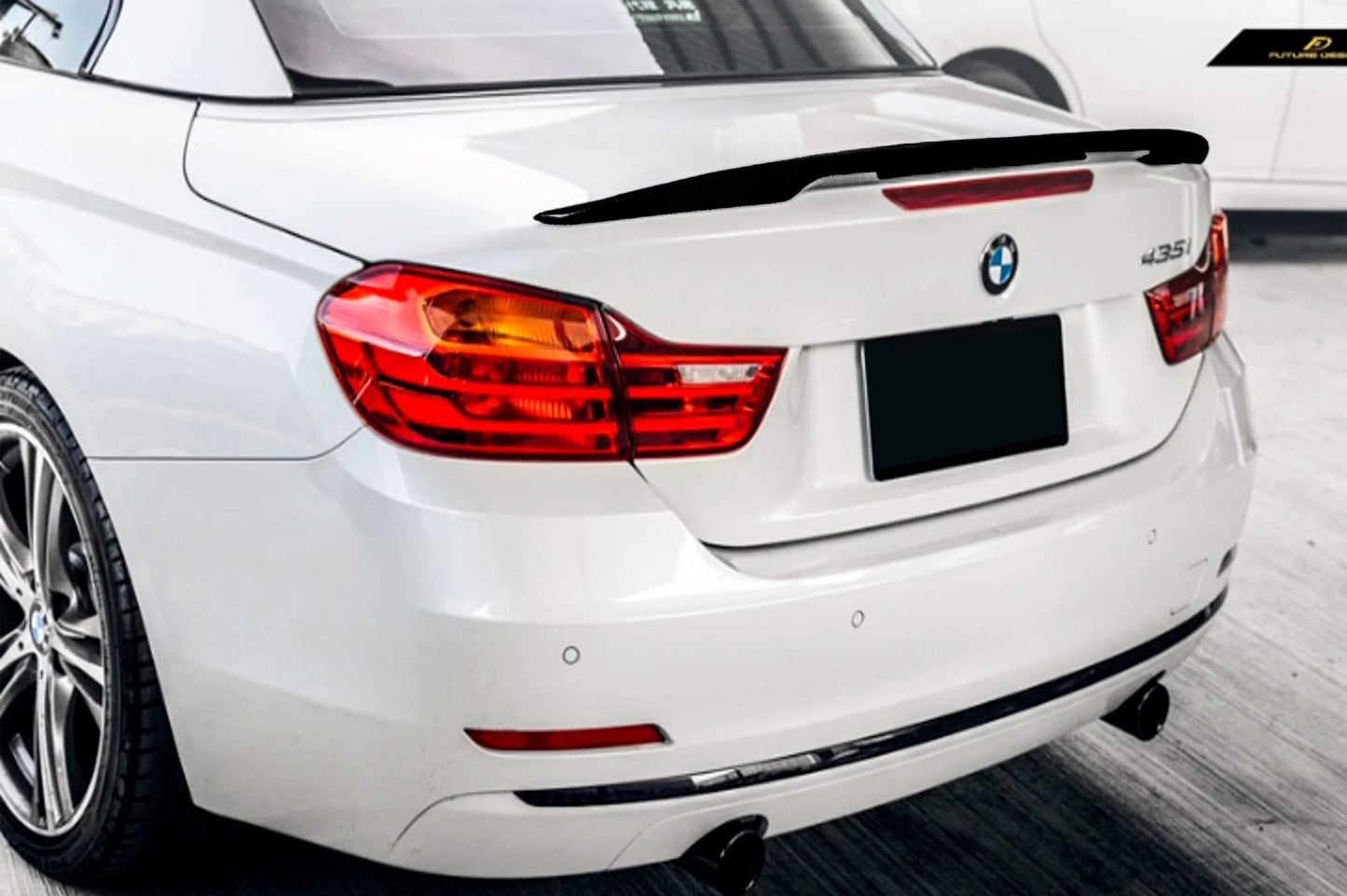 P-Style Spoiler (for F33, Gloss Black) for BMW 4 Series F32/F33/F36 2012-2020 - image 1