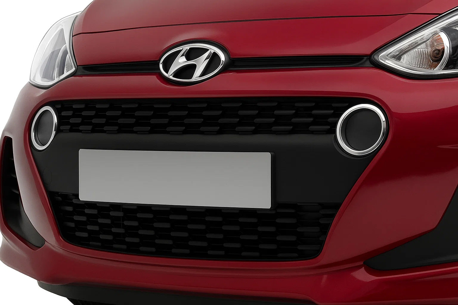 Trim for position lights (2 pcs, stainless steel) for Hyundai I-10 2017-2020 - image 4