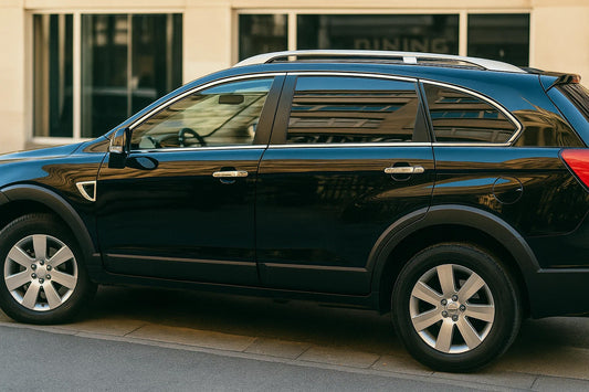 Upper window trim stainless steel (6 pcs) for Chevrolet Captiva 2006-2019 - image 1