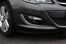 Fog light covers (2 pcs, stainless steel) for Opel Astra J 2009-2015 - image 1