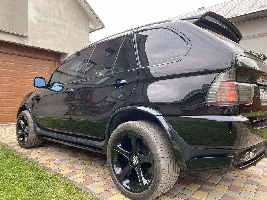ALPINA wheel arch covers (4pcs, for painting) for BMW X5 E-53 1999-2006 - Reelken Auto