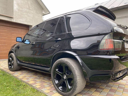 ALPINA wheel arch covers (4pcs, for painting) for BMW X5 E-53 1999-2006 - Reelken Auto