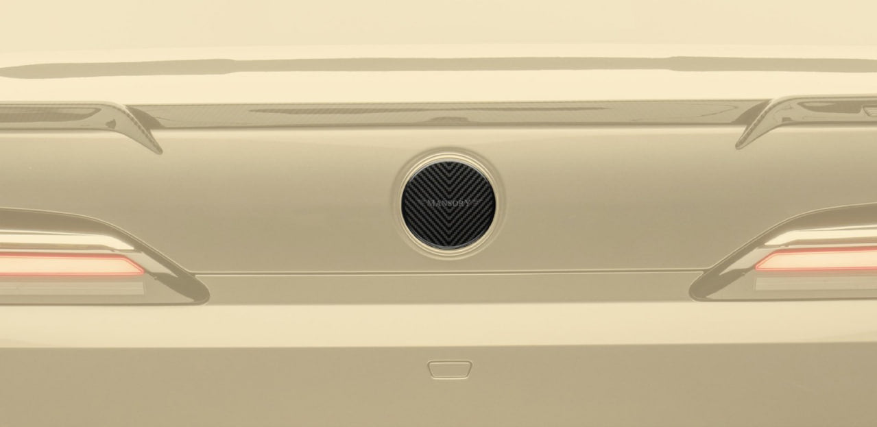 Rear Emblem MNSR (Carbon) for BMW 7 Series G70/G71 2022- - image 1