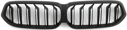M-Look Kidney Grilles (2020-2023, Matte Black) for BMW 6 Series G32 2017- - image 2