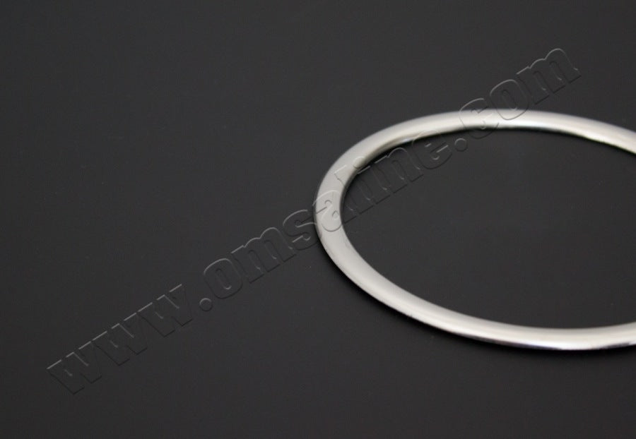 Trim for position lights (2 pcs, stainless steel) for Hyundai I-10 2017-2020 - image 6