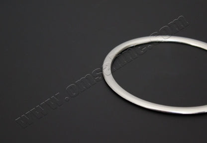 Trim for position lights (2 pcs, stainless steel) for Hyundai I-10 2017-2020 - image 6