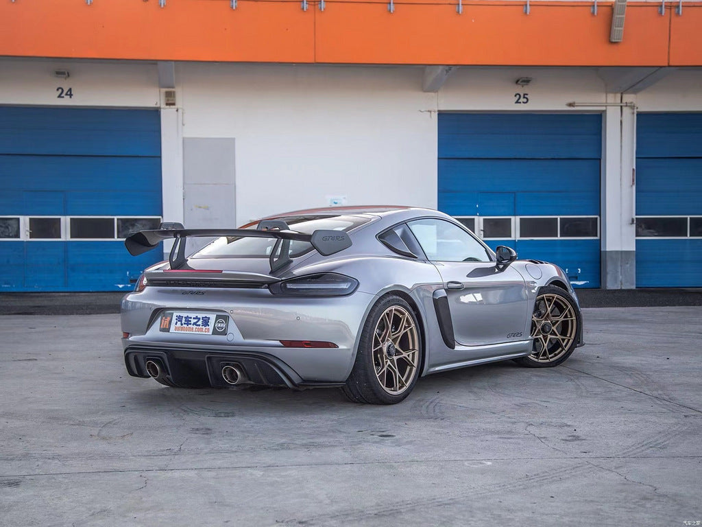 GT4 RS spoiler for Porsche Boxster/Cayman 982 (718) 2016- - image 3