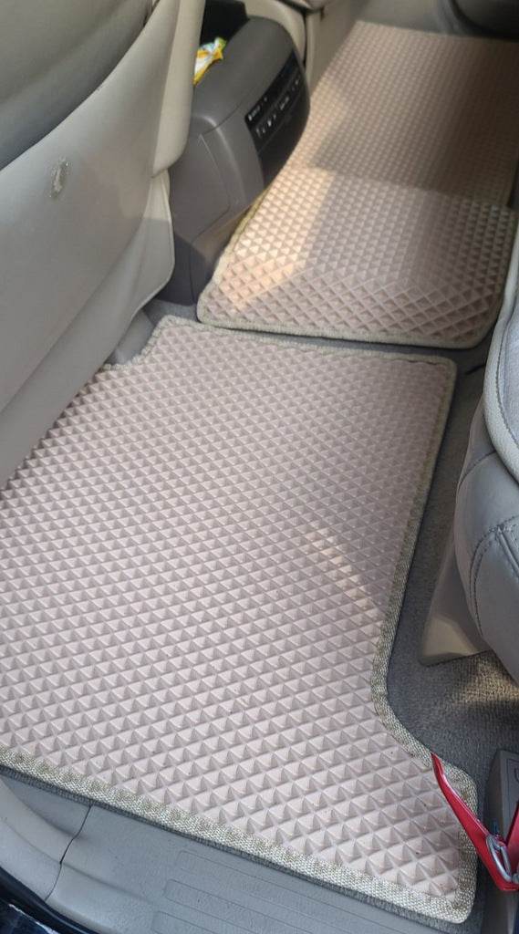 EVA mats (2 rows, beige) for Lexus GX470 - Reelken Auto