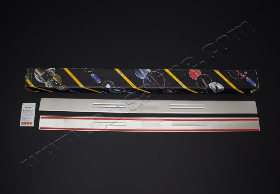 Door Sill Protectors OmsaLine (Stainless Steel) for Ford Focus I 1998-2005 - image 3