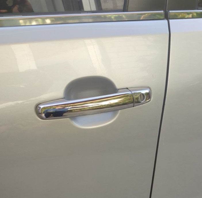 Pads on the handles (5 piece, stainless steel, no chip) for Suzuki Grand Vitara 2005-2017 - Reelken Auto