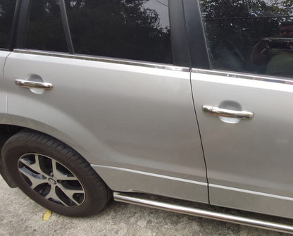 Chrome Door Handle Covers (5 pcs, Stainless Steel, without Sensor) for Suzuki Grand Vitara 2005-2017 - image 3