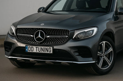 Front Grille Diamond Black (2015-2019) for Mercedes GLC coupe C253 2016-2023 - image 1