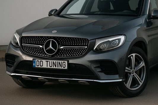 Front Grille Diamond Black (2015-2019) for Mercedes GLC coupe C253 2016-2023 - image 1