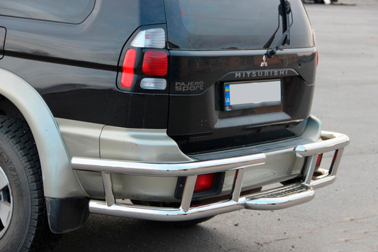 Rear Guard AK-Special (Stainless Steel) for Mitsubishi Pajero Sport 1996-2007 - image 1