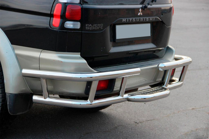 Rear Guard AK-Special (Stainless Steel) for Mitsubishi Pajero Sport 1996-2007 - image 5