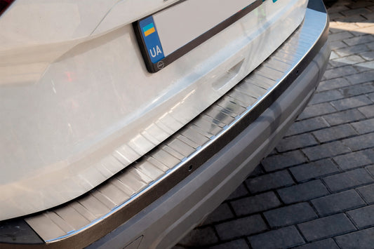 Carmos rear bumper protector (for e-Power, stainless steel, matte) for Nissan X-trail T33/Rogue 2022- - image 2