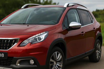 Mirror Covers 2016-2019 (2 pcs, Stainless Steel) for Peugeot 2008 2013-2019 - image 3