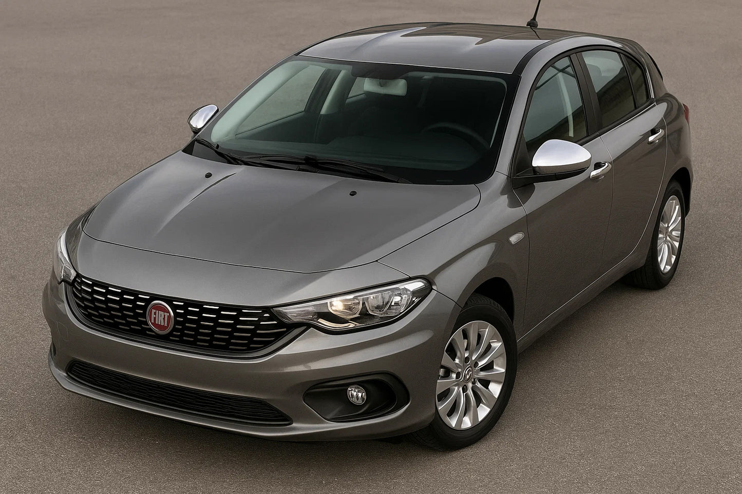 Chrome Mirror Covers (2 pcs, Stainless Steel) for Fiat Tipo 2016- - image 3