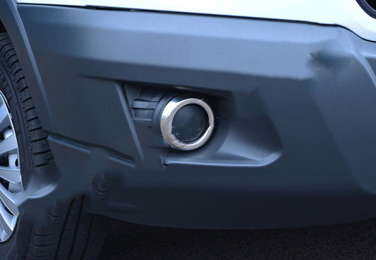 Covers for fog lights 2014-2018 (2 pcs, stainless steel) for Ford Transit 2014↗ - image 2