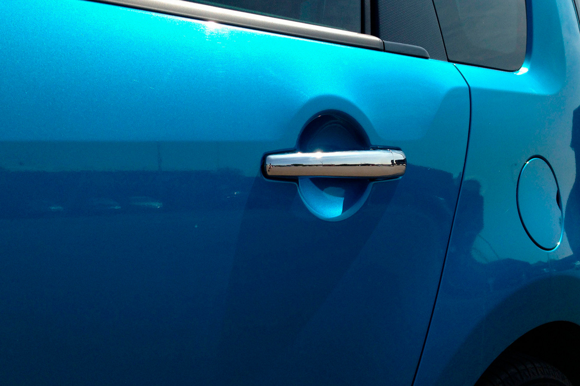 Chrome Door Handle Covers (4 pcs, Stainless Steel) for Citroen C-3 2009-2016 - image 2