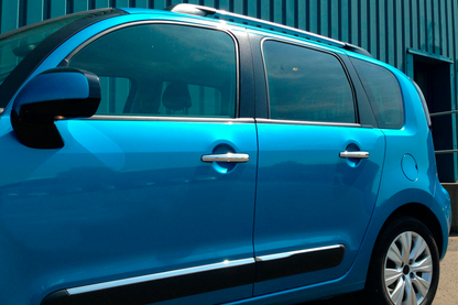 Chrome Door Handle Covers (4 pcs, Stainless Steel) for Citroen C-3 2009-2016 - image 3
