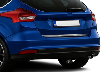 Trunk Trim 2015-2017 (Hatchback, Stainless Steel) for Ford Focus III 2011-2017 - image 1