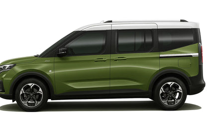 Stainless Steel Sliding Door Molding for Ford Courier 2023- - image 3