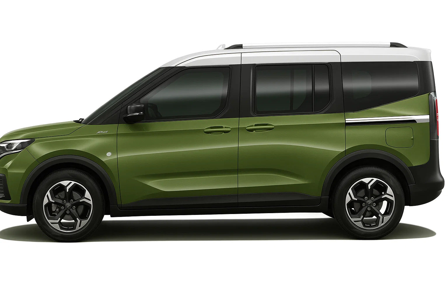 Stainless Steel Sliding Door Molding for Ford Courier 2023- - image 3