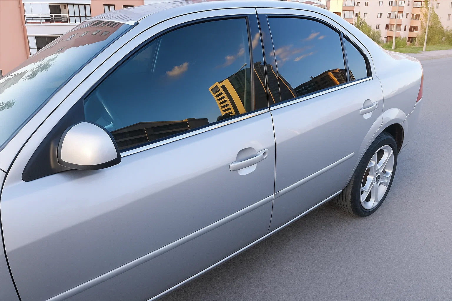 Exterior window trim stainless steel (4 pcs) for Ford Mondeo 2000-2007 - image 1