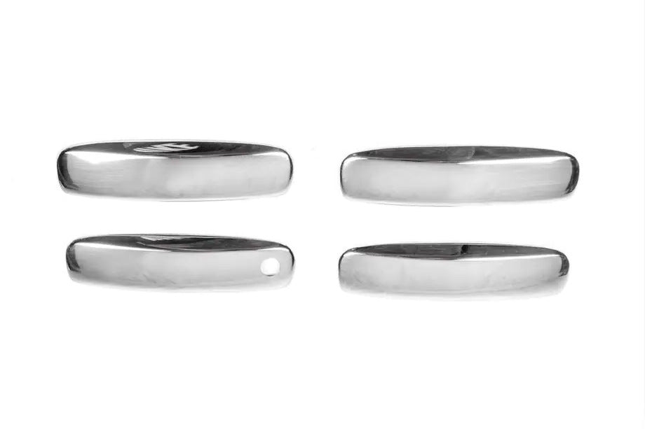 Chrome Door Handle Covers (4 pcs, Stainless Steel) for Audi A6 C6 2004-2011 - image 3