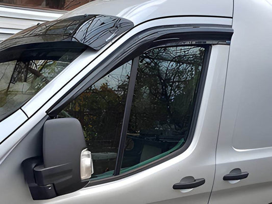 Windbreakers (2 pcs, Sunplex Sport) for Ford Transit 2014↗ - Reelken Auto