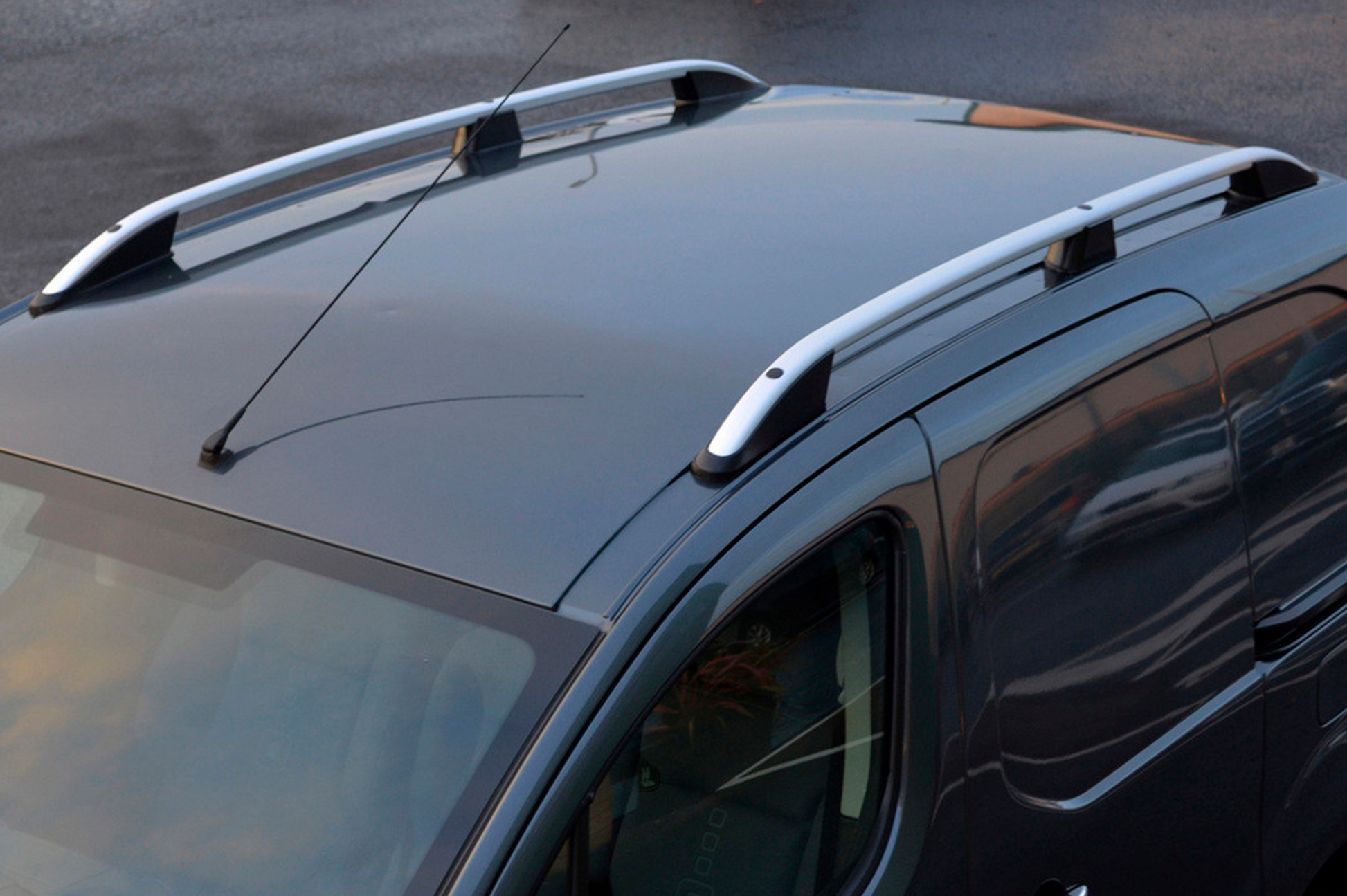 Roof Rails Skyport (matte grey) for Peugeot Partner Tepee 2008-2018 - image 2